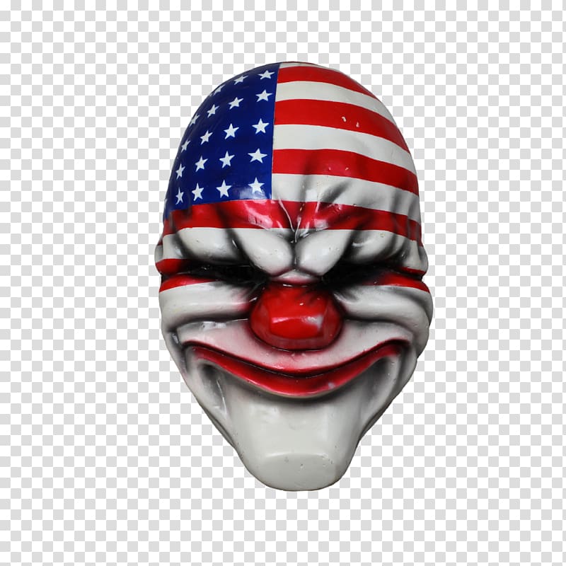 Payday 2 Payday: The Heist Mask Video game, horror mask transparent background PNG clipart