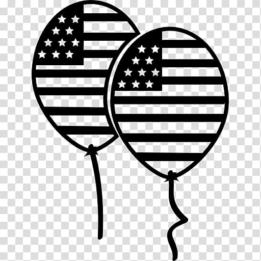 Drawing United States , star balloon transparent background PNG clipart