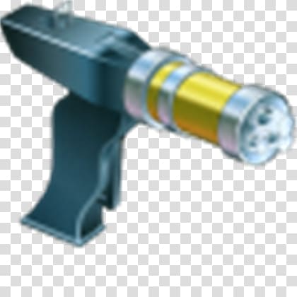 Star Trek Raygun Laser Phaser Weapon, weapon transparent background PNG clipart