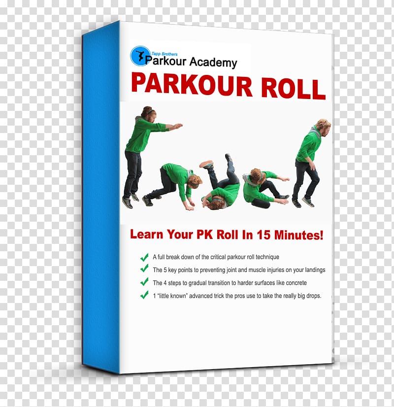Parkour Roll Tutorial How-to Training, Learn More transparent background PNG clipart
