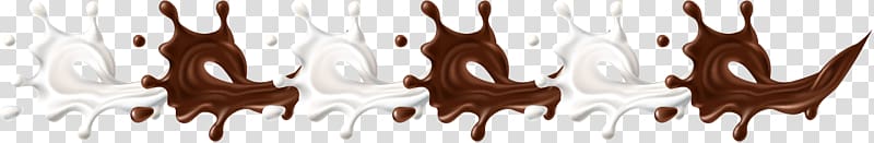 Chocolate milk Chocolate milk, hand-painted milk and chocolate transparent background PNG clipart