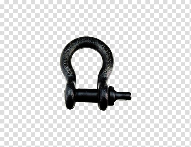 Shackle Lifting hook Clevis fastener Screw Alloy, shackle transparent background PNG clipart