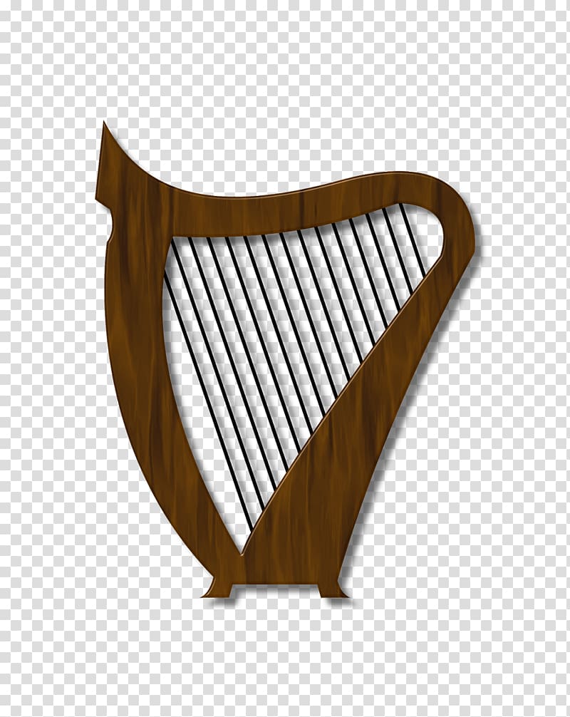 Celtic harp Musical Instruments, harpa transparent background PNG clipart