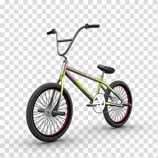 On 2 cheap wheels bmx