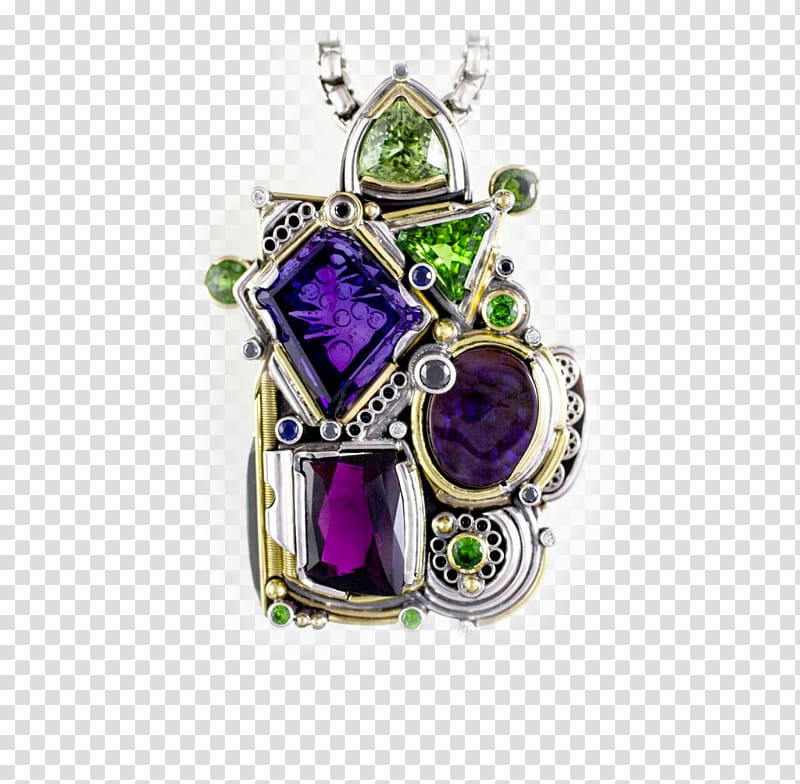 Jewellery Gemstone Charms & Pendants Spinel Amethyst, Jewelry Shop transparent background PNG clipart