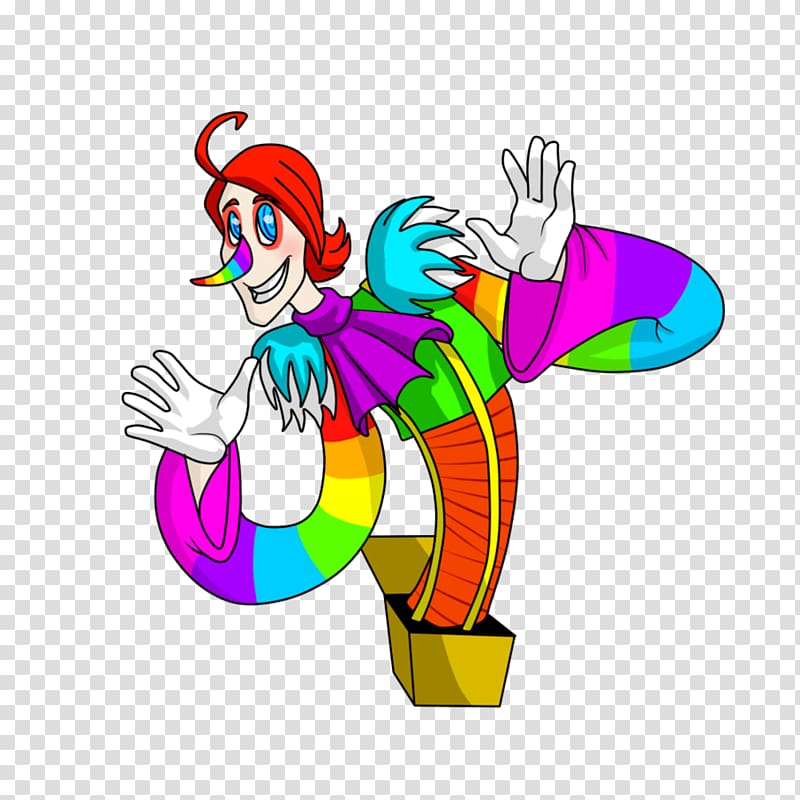 Laughing Jack Creepypasta Rainbow , rainbow candy transparent background PNG clipart