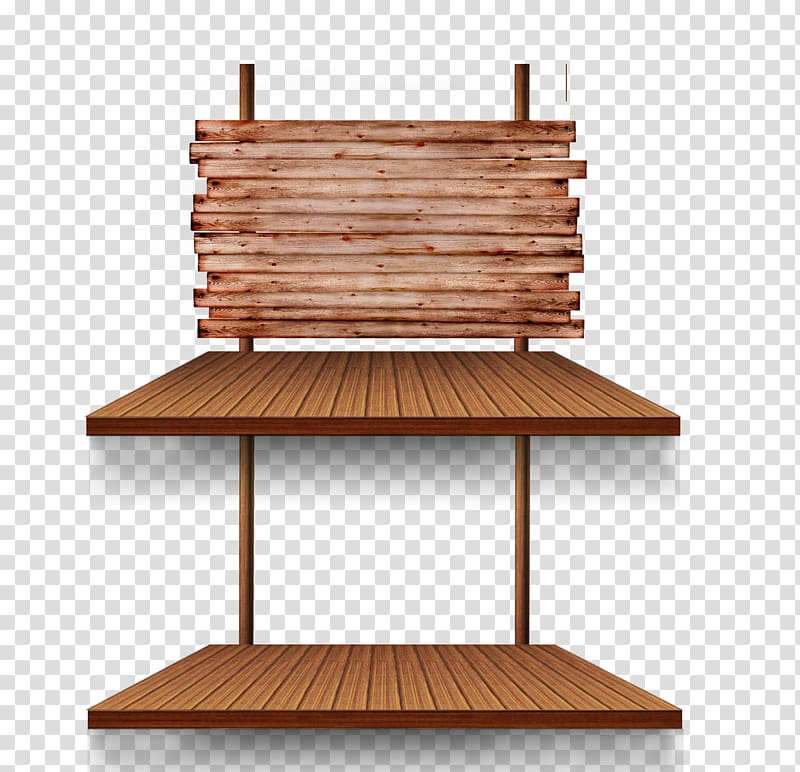 Wood World Farmer and Zoo Shelf, Wood transparent background PNG clipart