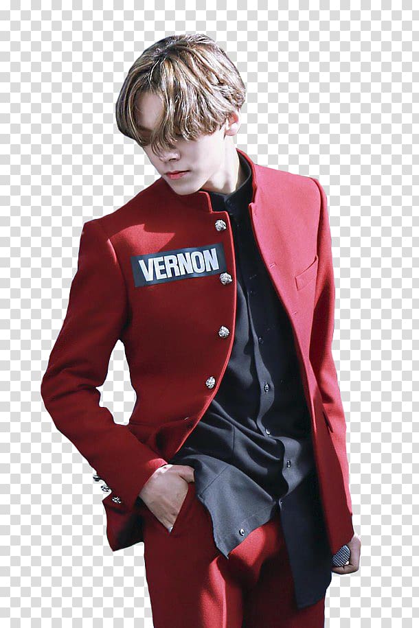 Seventeen K-pop South Korea Rapper Blazer, seventeen transparent background PNG clipart