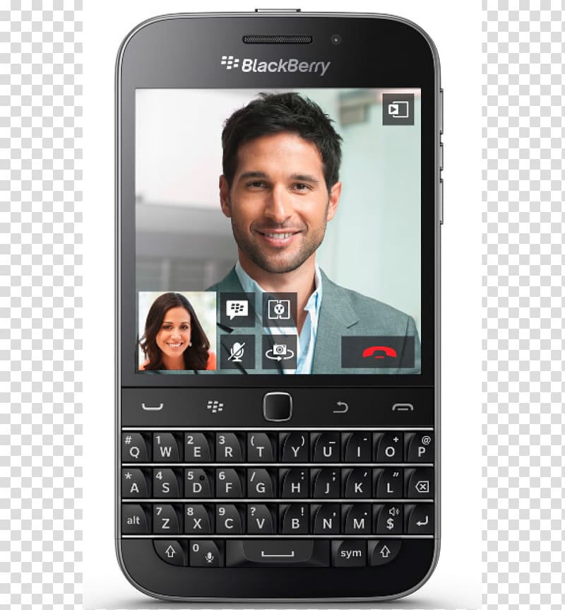 BlackBerry Classic BlackBerry Z10 BlackBerry Passport Refurb Phone Smartphone, smartphone transparent background PNG clipart