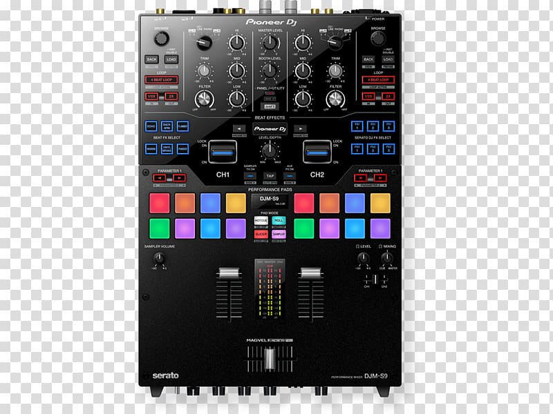Pioneer DJM-S9 Disc jockey DJ mixer Audio Mixers, others transparent background PNG clipart
