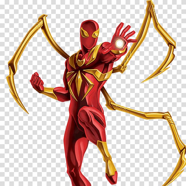 Spider-Man: Shattered Dimensions Iron Man Iron Fist Amadeus Cho, iron spiderman transparent background PNG clipart