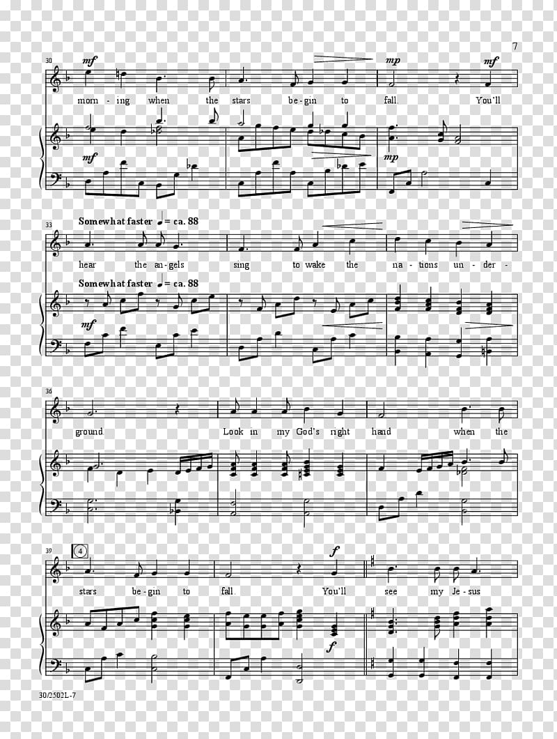 Sheet Music Plus Vocal music J.W. Pepper & Son, sheet music transparent background PNG clipart