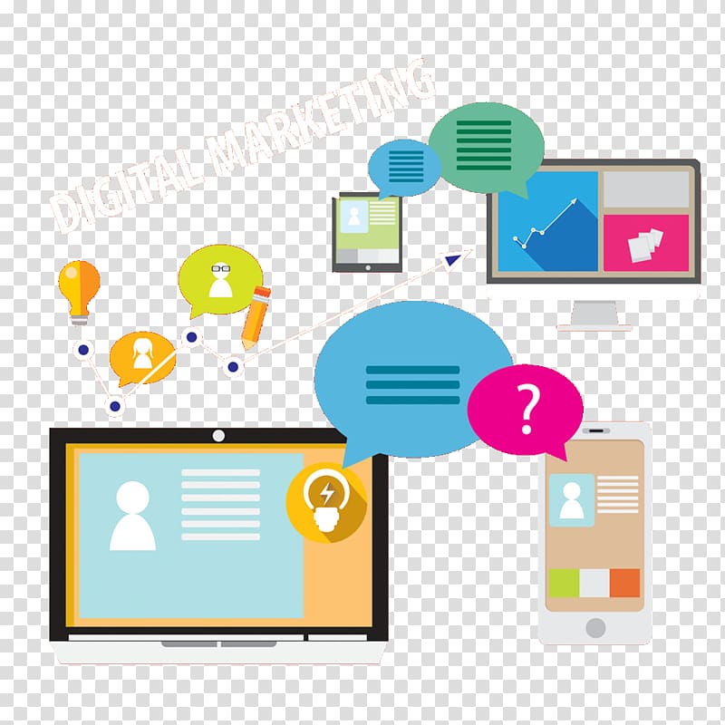 Digital marketing Business , Modern business element transparent background PNG clipart