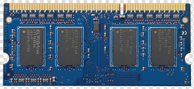 Hewlett-Packard Laptop SO-DIMM DDR3 SDRAM DDR3L SDRAM, hewlett-packard transparent background PNG clipart