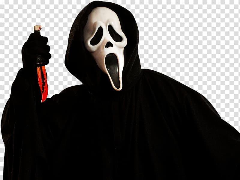 Ghostface Horror Slasher Scream YouTube, horror transparent background PNG clipart