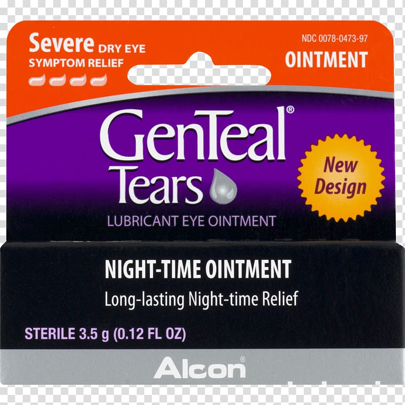 GenTeal PM Lubricant Eye Ointment Topical medication GenTeal Severe Dry Eye Relief GenTeal Tears Moderate Liquid Drops Eye Drops & Lubricants, Eye transparent background PNG clipart