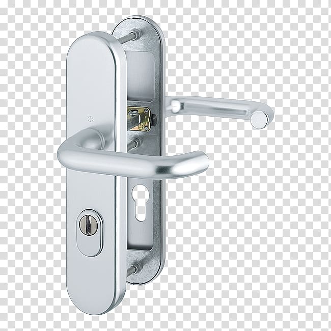 Door handle Lock Schutzbeschlag Builders hardware, door transparent background PNG clipart