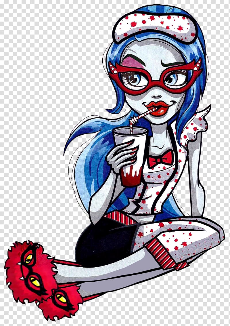 Monster High Frankie Stein Cleo DeNile Lagoona Blue Doll, doll transparent background PNG clipart