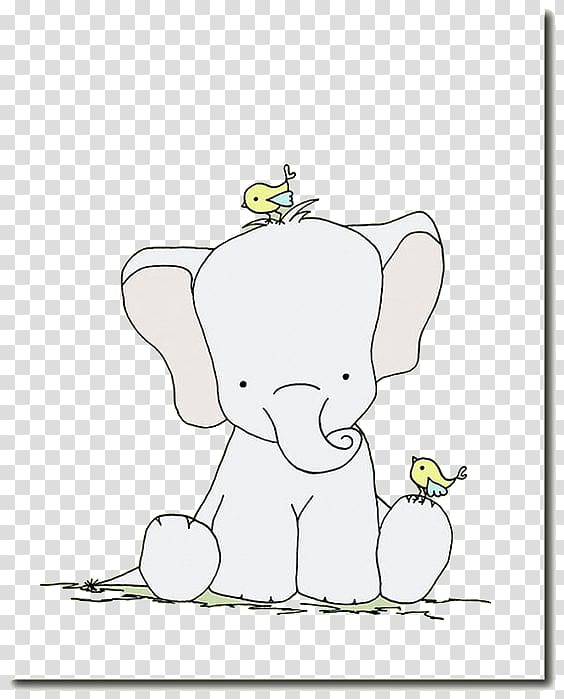 gray elephant , Dog Elephant , Elephant bird transparent background PNG clipart