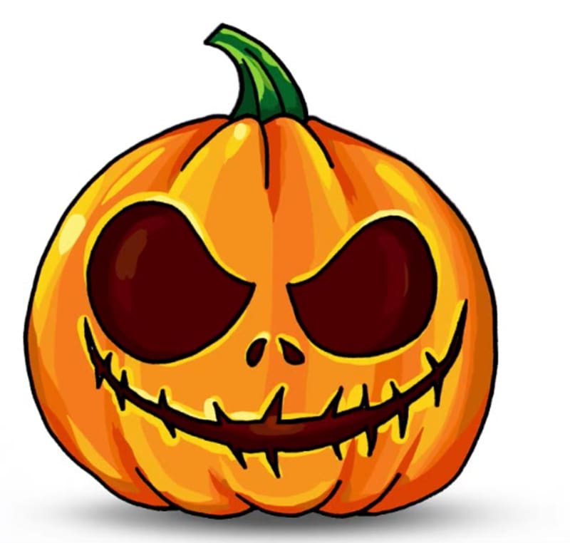 Drawing Pumpkin Draw So Cute Cuteness Halloween, pumpkin transparent