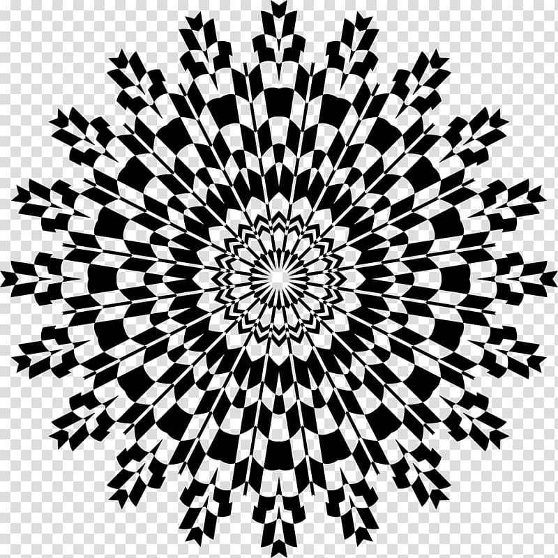 Giphy Mandala , flower seamless transparent background PNG clipart