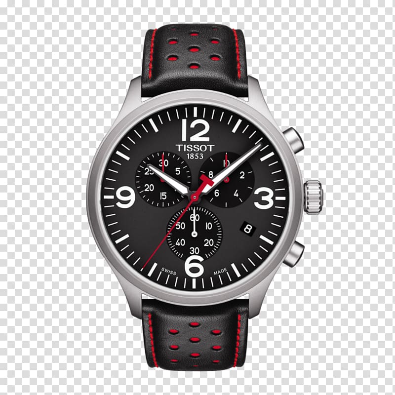 Le Locle Tissot Chrono XL Chronograph Watch, watch transparent background PNG clipart
