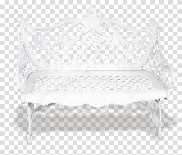 Table White Chair Rectangle, Classical hollow white sofa transparent background PNG clipart