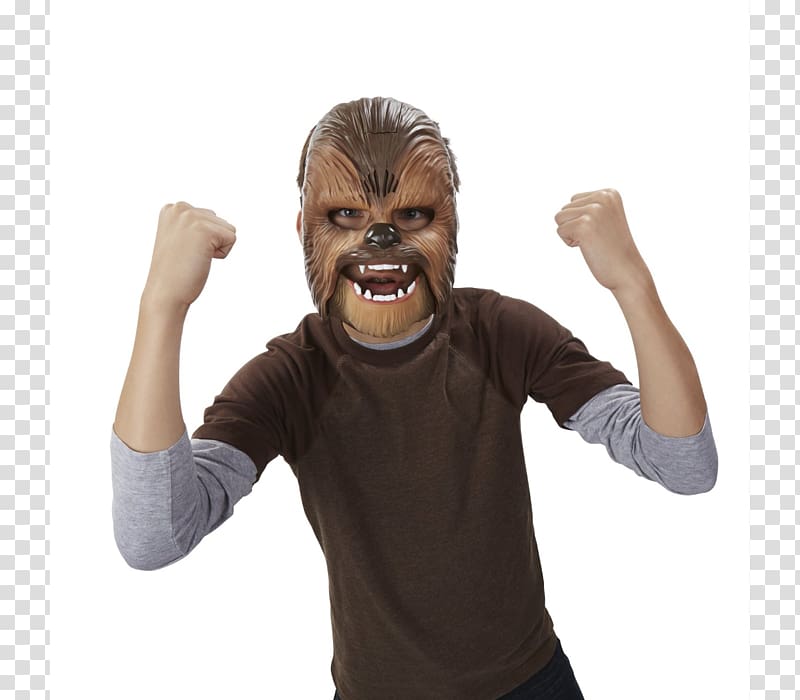 Chewbacca Kylo Ren Star Wars Mask Wookiee, chewbacca transparent background PNG clipart