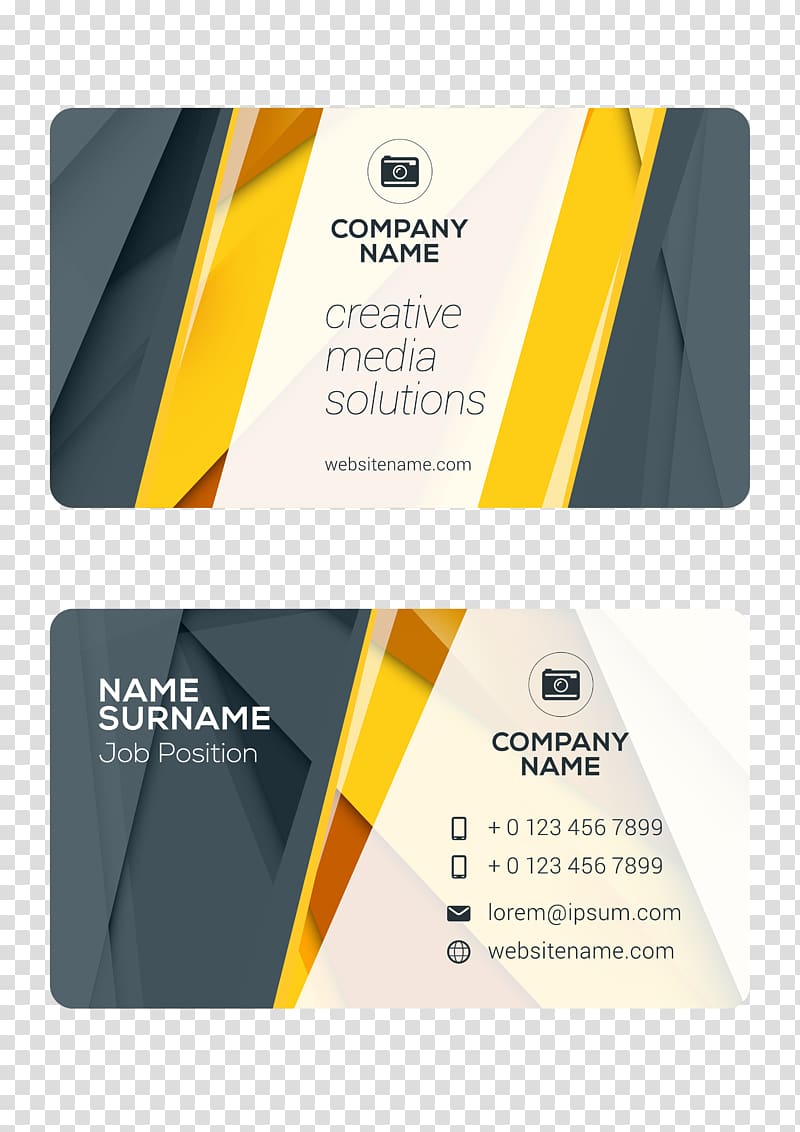 Company Name card collage, Business card, membership card transparent background PNG clipart