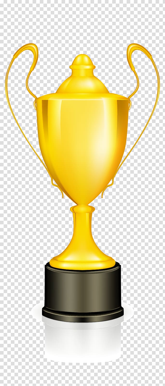 Trophy , Gold prize material transparent background PNG clipart