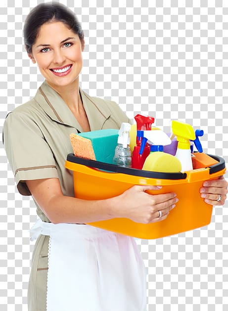 Maid service Cleaner Housekeeping Cleaning Janitor, house transparent background PNG clipart