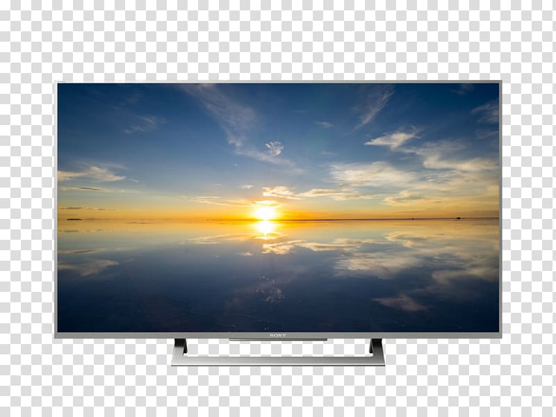 Sony BRAVIA X800D Ultra-high-definition television 4K resolution Smart TV, transparent background PNG clipart