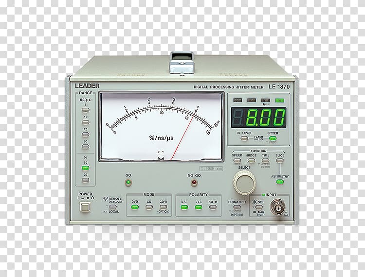 LEADER ELECTRONICS CORPORATION Measurement TechEyesOnline Jitter, digital electronic products transparent background PNG clipart