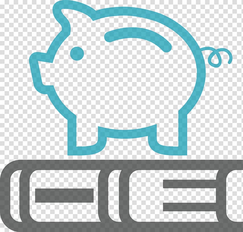 Saving Retirement Funds Administrators Pension Icon, Blue piggy bank transparent background PNG clipart
