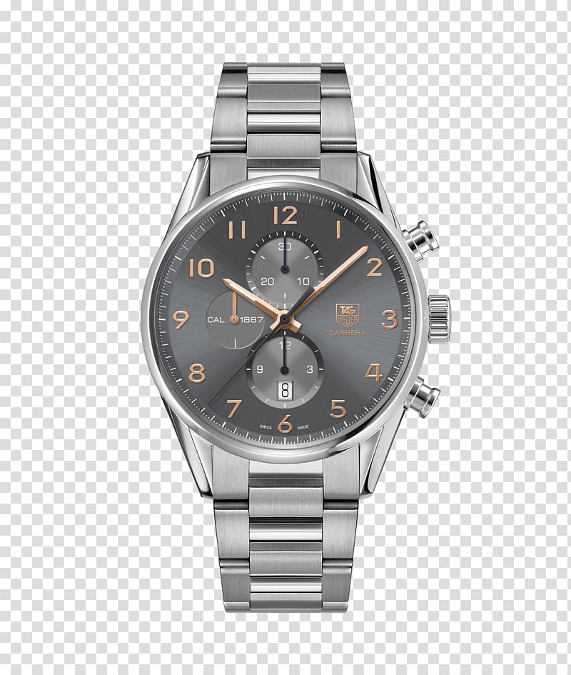Jewellery Chronograph Watch TAG Heuer Tachymeter, rolex transparent background PNG clipart