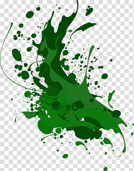green paint splatter icon, Blue Paint , Green Paint Splatter transparent background PNG clipart