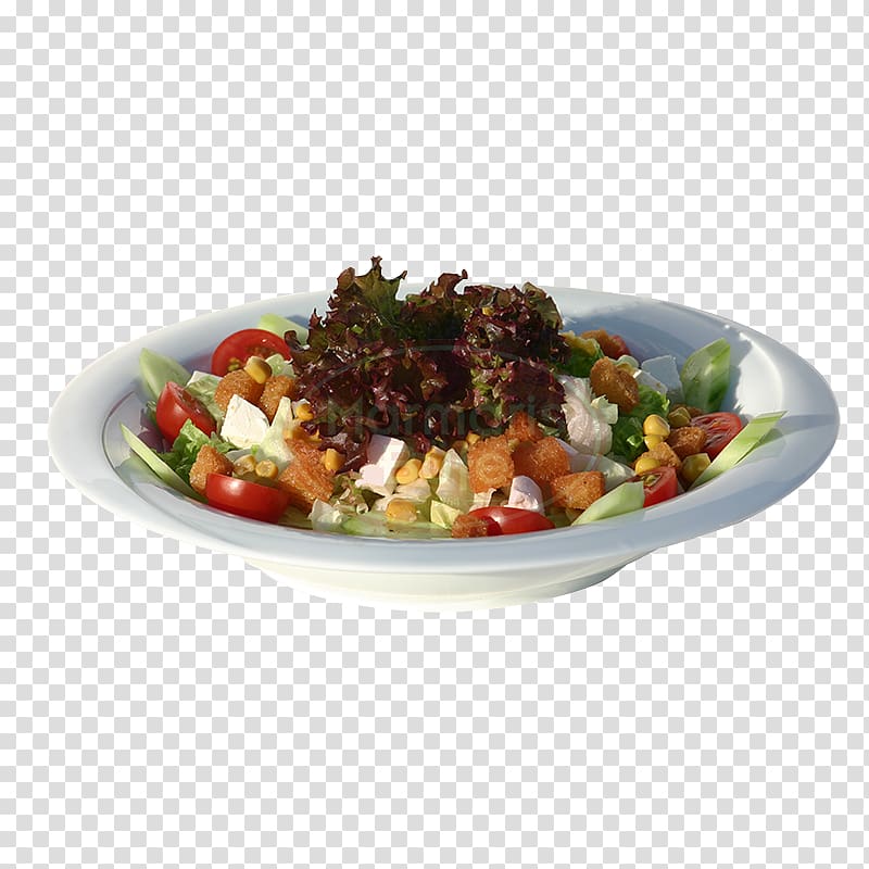 Greek salad Fattoush Vegetarian cuisine Plate Greek cuisine, Plate transparent background PNG clipart