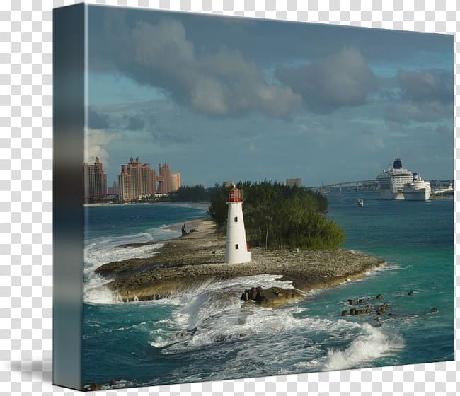 Lighthouse Waterway Inlet Painting Sky plc, painting transparent background PNG clipart