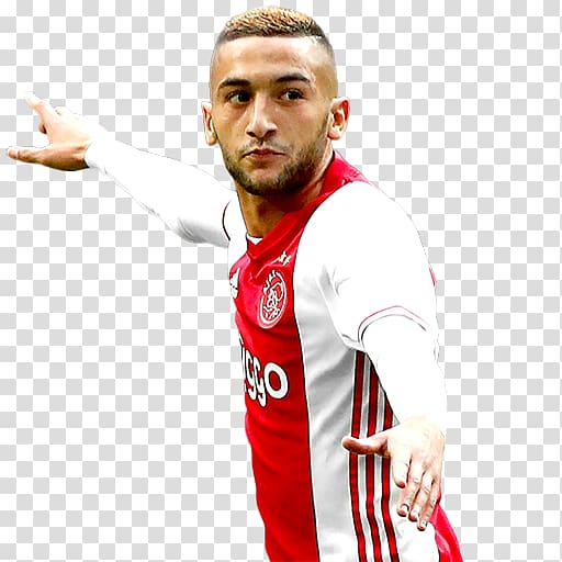Hakim Ziyech FIFA 16 FIFA 17 AFC Ajax 2017–18 Eredivisie, football transparent background PNG clipart