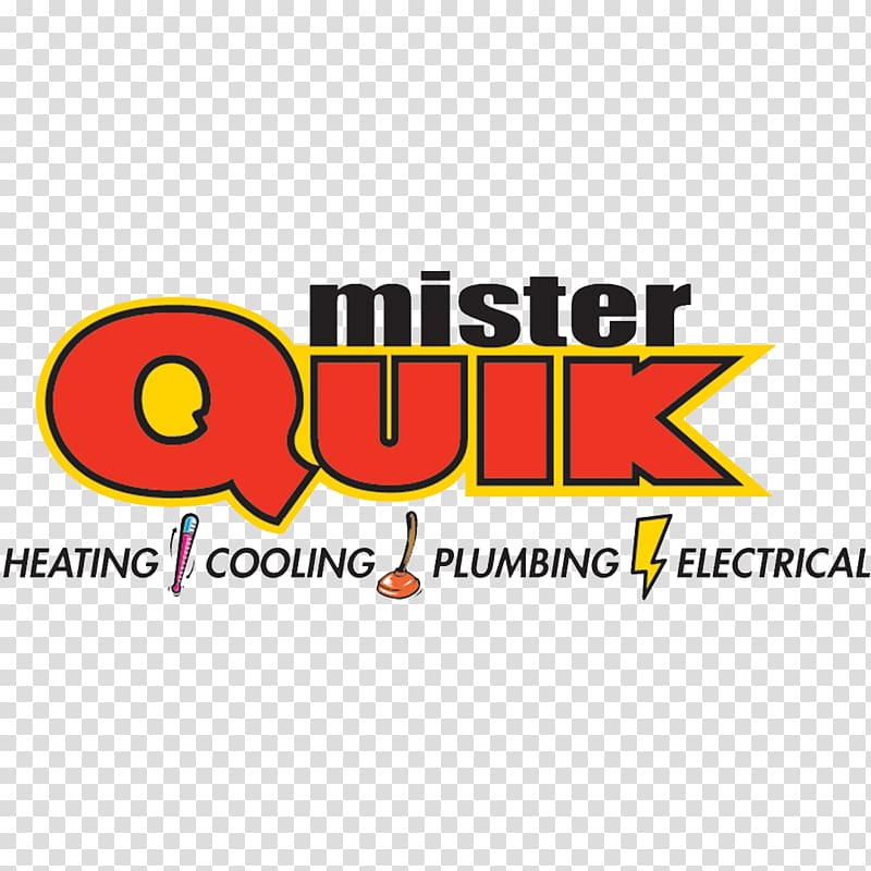Mister Quik Home Services HVAC Central heating Plumber, mr&mrs transparent background PNG clipart