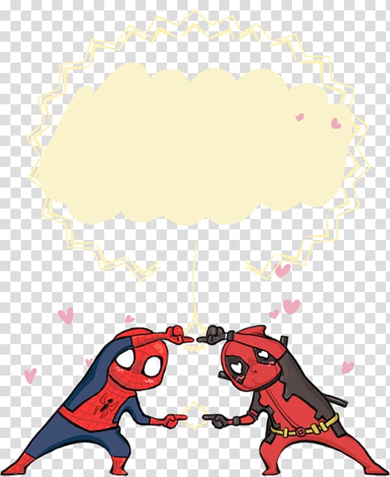 Marvel Spider-Man and Deadpool illustration, China Japan Spider-Man Poster, Competition Spiderman transparent background PNG clipart