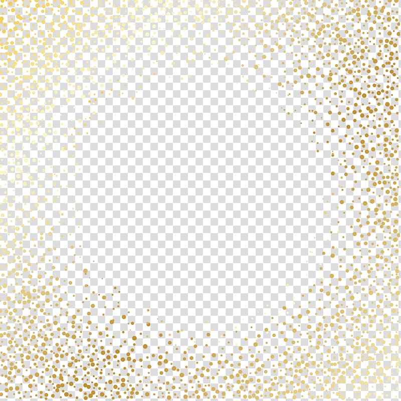 yellow circles illustration, Yellow Pattern, Flashing star borders transparent background PNG clipart