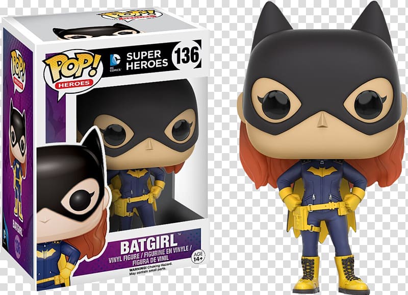 Batgirl Batman Joker Funko Action & Toy Figures, batgirl transparent background PNG clipart