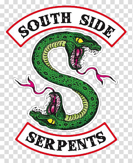 South Side Serpents logo, Jughead Jones Snake The CW Hiram Lodge Serpent, snake transparent background PNG clipart