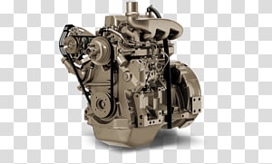 John Deere Caterpillar Inc. Diesel engine Tractor, engine transparent background PNG clipart thumbnail