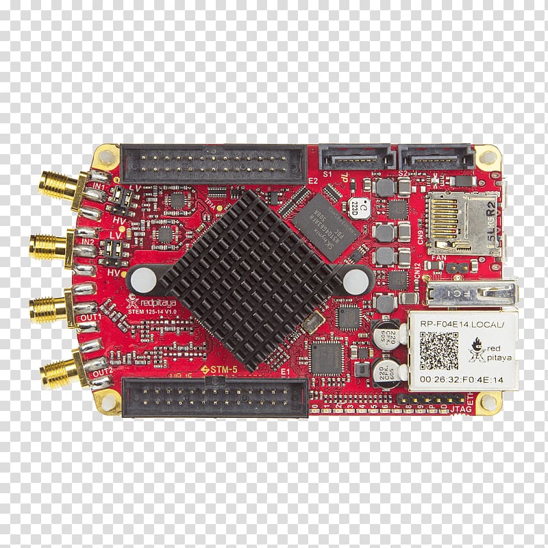 Graphics Cards & Video Adapters Electronics Elektor Microcontroller Red Pitaya, central processing unit (cpu) transparent background PNG clipart