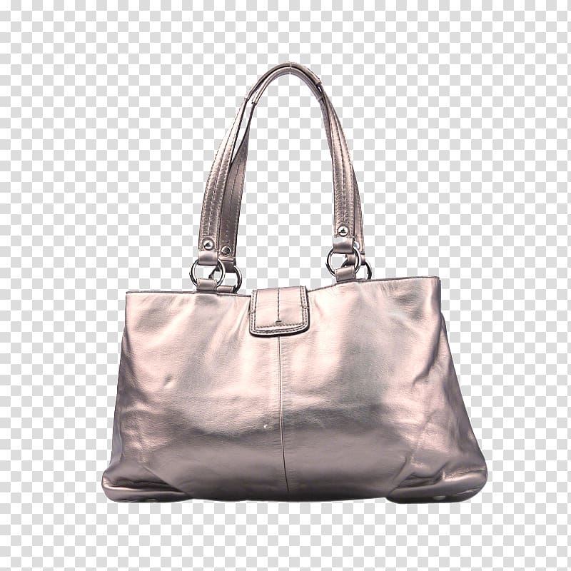 Shoulder Backpack Tote bag, Silver shoulder bag transparent background PNG clipart