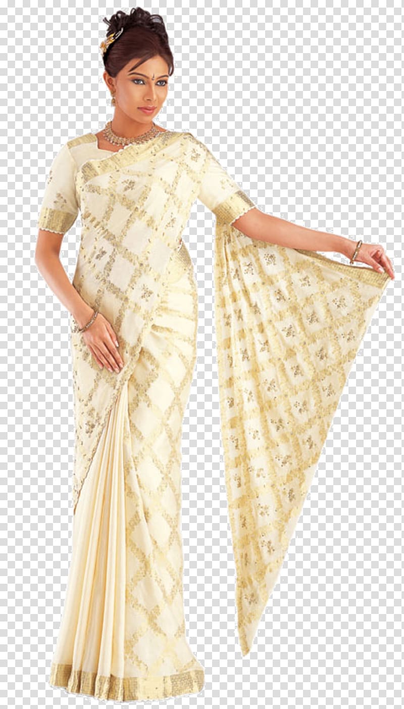 Woman Dress Clothing Female Gender, saree transparent background PNG clipart