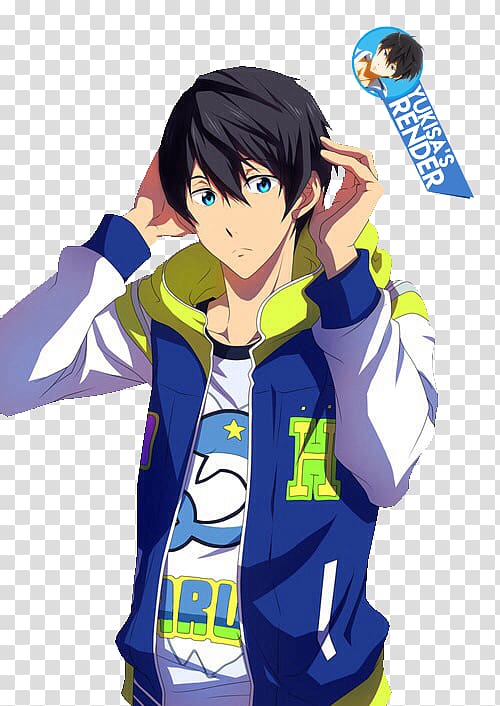 Haruka Nanase Art Character, Haruka nanase transparent background PNG clipart