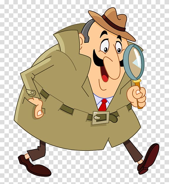 graphics Detective Private investigator Cartoon, detective cartoon transparent background PNG clipart